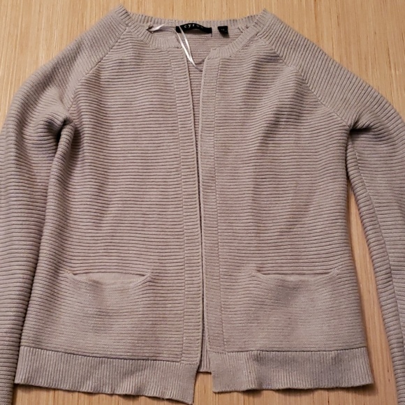 Cyrus Sweaters - Cyrus tan Winter sweater with pockets
